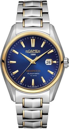 Roamer Searock Automatic - Heren - Horloges - Blauw - ONE Size - Accessoires
