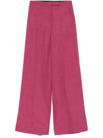 Dorothee Schumacher wide-leg trousers - Purple