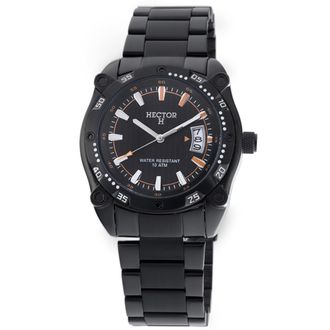 Hector Riccione Mens Black Watch Leather - One Size