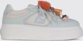 Fendi Sneakers Match in pelle
