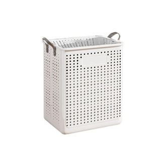 OEM Cesto De Ropa Plegable Para El Hogar, Cesta De Lavander&iacute;a Para El Ba&ntilde;o, Ropa Sucia, Port&aacute;til Y M&oacute;vil, 37,7 X 31 X 45,5 Cm
