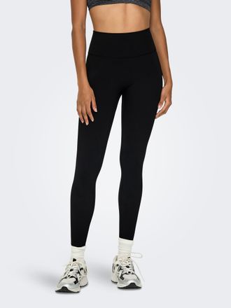 Only Play Funktionstights ONLY PLAY ONPJAM-3-SANA XHW TIGHTS NOOS, Damen, Gr. XL (42), N-Gr, schwarz, Jersey, Obermaterial: 80% Nylon, 20% Elasthan, unifarben, 