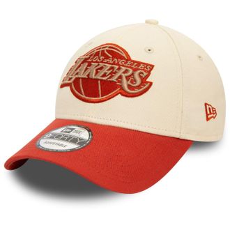 New Era 9Forty Strap Cap - Colour Block Los Angeles Lakers Beige
