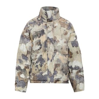 Represent Represent - Riot Puffer - Heren - Jassen - Beige - Maat: S Leer
