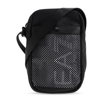 Emporio Armani Messenger Bags, unisex, Black, Size: ONE SIZE Shoulder Bag