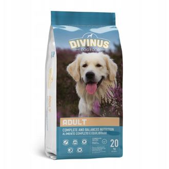 OEM Divinus Alimento Seco Para Perros Adultos Labrador Golden 20 Kg