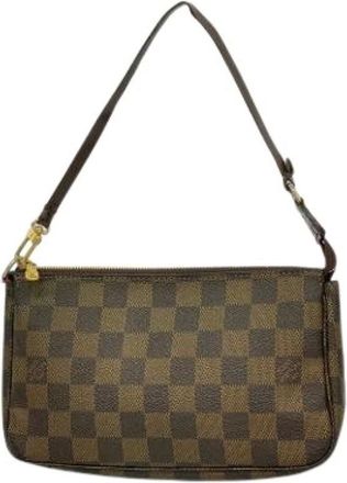 Louis Vuitton Pre-owned Shoulder Bags, female, Brown, Size: ONE SIZE Pre-owned Vintage Shoulder Bag