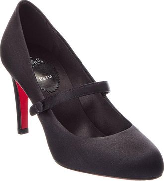 Christian Louboutin Miss Z 100Mm Satin Pump
