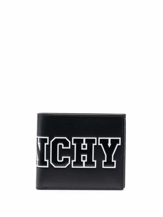 Givenchy Portafoglio bi-fold con stampa - Nero