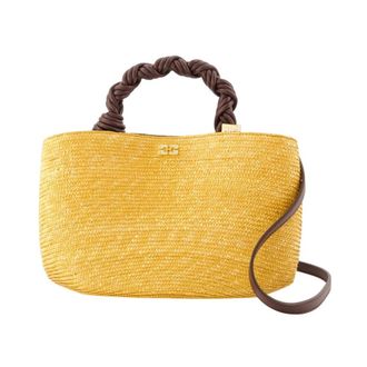 Ganni Donna, Borse, Giallo, Taglia unica, new