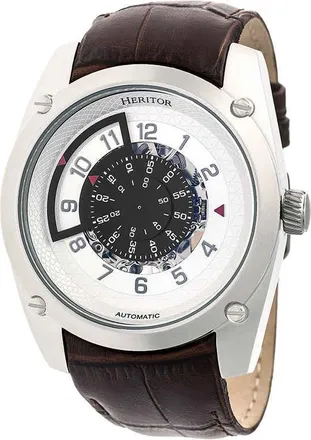 Heritor Daniels Automatic Silver Dial Mens Watch HR7404