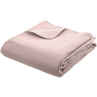 Atmosphera Atmosphera - Colcha + 2 Fundas De Almohada dolce - Rosa Polvo 260 X 240 Cm Cr&eacute;ateur DInt&eacute;rieur
