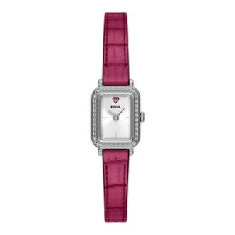 Fossil Raquel Horloge Es 5466 - Dames - Horloges - Roze - ONE Size - Accessoires