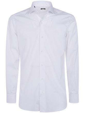Barba Shirt Classic Popeline White