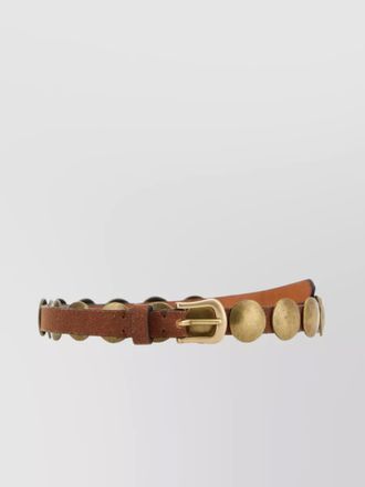 Golden Goose studded leather belt