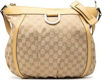 Gucci Pre-owned Gucci GG Canvas Abbey D Ring Crossbody Ladies 204940 467891