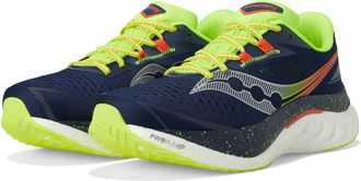 Saucony Mens Endorphin Speed 4 Sneaker, Navy/Pepper, 8.5, Navy/Pepper, 8.5