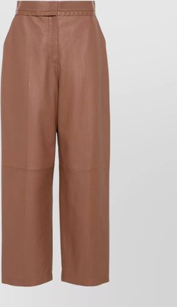 Fendi high-waisted trousers wide-leg silhouette