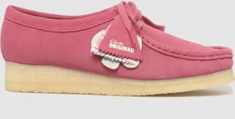 Clarks Mocassins Wallabee Pink Interest