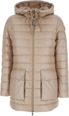 Moncler Cappotto con cappuccio e tasche - Toni neutri