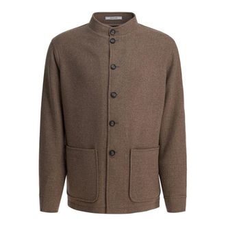 Tagliatore Light Jackets, male, Brown, Size: 2XL Mens Clothing Coats Brown Aw25