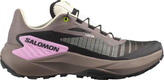 Salomon Womens Genesis Trail Running Shoes In Iron/vanilla Ice