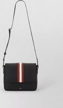 Bally mythos shoulder bag stripe detail strap