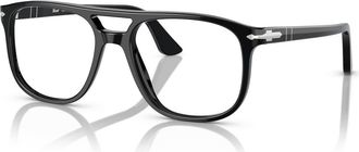 Persol 52mm Pilot optical glasses in Black at Nordstrom