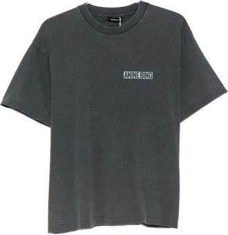 Anine Bing Mujer, Camisetas, Gris, Talla: S