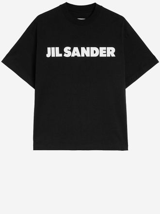 Jil Sander Baumwoll-T-Shirt mit Logo