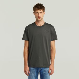 G-Star Chest Logo T-shirt - Grijs - Heren