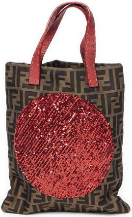 Fendi Sequins Flat Tote Handtas