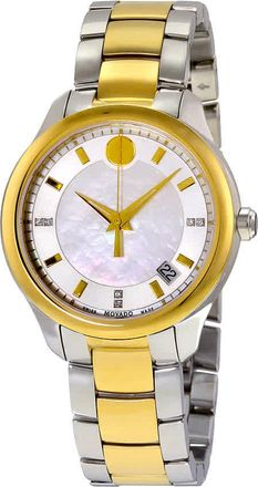 Movado Bellina Mother of Pearl Dial Ladies Watch 0606979