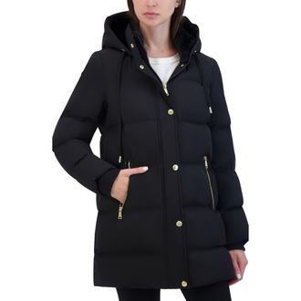 Shelli Segal Non Quilted Jacket in Black at Nordstrom Rack, Size Large