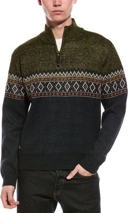 Point Zero Semi Fit 1/4-Zip Mock Neck Sweater