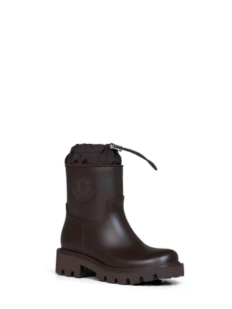 Moncler Kickstream Rain Boot - Brown