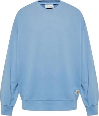 Carhartt Work in Progress Sweatshirts & Hoodies - Heren - Sweatshirts - Blauw - M - Katoen - Hoodies & sweatvesten