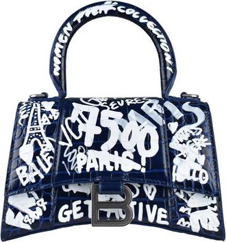 Balenciaga Zandloper Grafiet Blauw