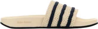 adidas Adilette Slide - Heren - Badpakken - Wit - 39 EU - Leer - Fitness