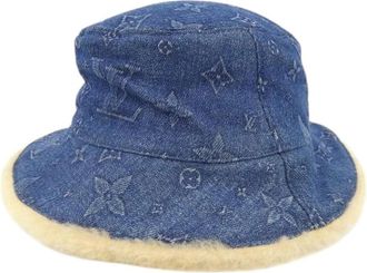 Louis Vuitton Pre-owned Accessories, male, Blue, Size: ONE SIZE Pre-owned Hat