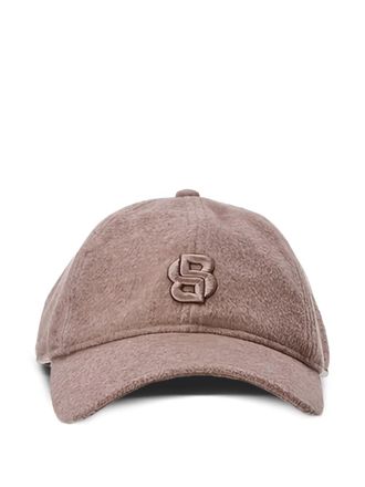 BOSS Ari B Icon cap - women - Wool - One Size - Neutrals