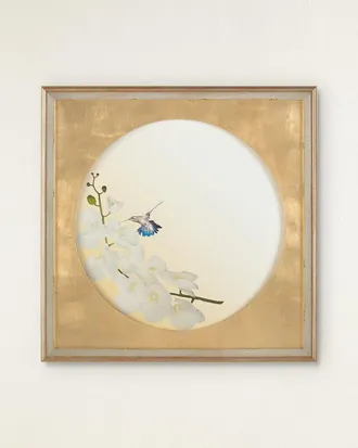 John-Richard Hummingbirds in Flight I Print