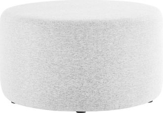 ModWay Callum Large 29In Round Woven Heathered Ottoman