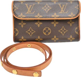 Louis Vuitton Brown Monogram Pochette Pouch (Pre-Owned)