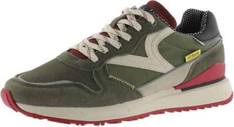 Baskets Victoria 1985 LEGGERA - Nylon, Cuir, Semelle Phylon, Design Rétro, Confortables Pour Homme