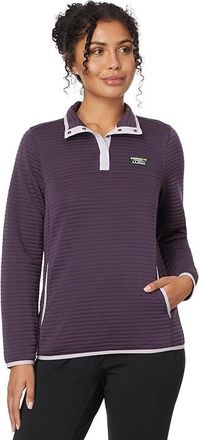 L.L.Bean Airlight Knit Pullover Womens Clothing Eggplant Heather : XS, Polyester