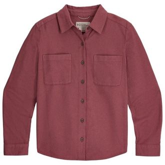 Royal Robbins Lieback Button-Up L/S Bluse f&uuml;r Damen | rot