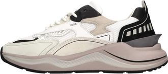 D.A.T.E. Fuga HF - Heren - Sneakers - Veelkleurig - 44 EU - Leer - Schoenen