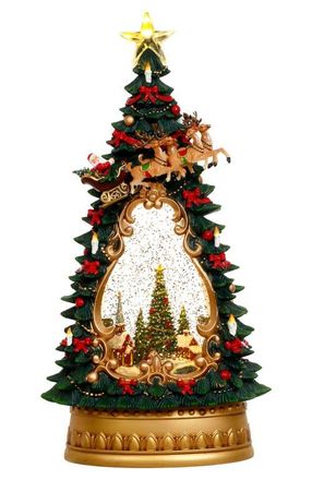 Mark Roberts Christmas Tree Scene with LED in Green at Nordstrom