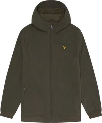 Lyle & Scott Softshell Fleece Back Jas - Heren - Zomerjassen - Groen - S - Jassen